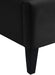 Fritz Black Velvet Twin Bed - Royal Furniture & Gifts (MI) - Multi Location