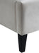 Fritz Cream Velvet King Bed - Royal Furniture & Gifts (MI) - Multi Location