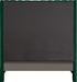Fritz Green Velvet Queen Bed - Royal Furniture & Gifts (MI) - Multi Location