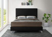 Geri Black Velvet Queen Bed - Royal Furniture & Gifts (MI) - Multi Location