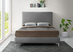 Geri Grey Velvet Queen Bed - Royal Furniture & Gifts (MI) - Multi Location