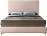 Geri Pink Velvet Queen Bed - Royal Furniture & Gifts (MI) - Multi Location