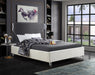 Ghost Cream Velvet King Bed - Royal Furniture & Gifts (MI) - Multi Location