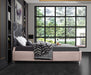 Ghost Pink Velvet Queen Bed - Royal Furniture & Gifts (MI) - Multi Location