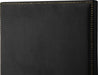 Harlie Black Velvet Queen Bed - Royal Furniture & Gifts (MI) - Multi Location
