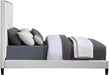Harlie Cream Velvet King Bed - Royal Furniture & Gifts (MI) - Multi Location