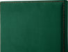 Harlie Green Velvet Queen Bed - Royal Furniture & Gifts (MI) - Multi Location