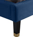 Harlie Navy Velvet King Bed - Royal Furniture & Gifts (MI) - Multi Location