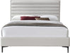 Hunter Cream Linen King Bed - Royal Furniture & Gifts (MI) - Multi Location