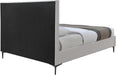 Hunter Cream Linen King Bed - Royal Furniture & Gifts (MI) - Multi Location