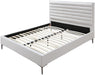 Hunter Cream Linen King Bed - Royal Furniture & Gifts (MI) - Multi Location