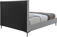 Hunter Grey Linen King Bed - Royal Furniture & Gifts (MI) - Multi Location