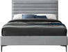Hunter Grey Linen King Bed - Royal Furniture & Gifts (MI) - Multi Location