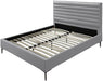Hunter Grey Linen King Bed - Royal Furniture & Gifts (MI) - Multi Location