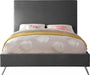 Jasmine Grey Velvet Queen Bed - Royal Furniture & Gifts (MI) - Multi Location