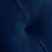 Kira Navy Velvet Queen Bed - Royal Furniture & Gifts (MI) - Multi Location