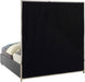 Milan Grey Faux Leather Queen Bed - Royal Furniture & Gifts (MI) - Multi Location