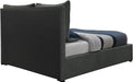 Misha Pepper Black Polyester Fabric King Bed (3 Boxes) - Royal Furniture & Gifts (MI) - Multi Location