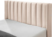 Nadia Pink Velvet Queen Bed - Royal Furniture & Gifts (MI) - Multi Location
