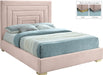 Nora Pink Velvet King Bed - Royal Furniture & Gifts (MI) - Multi Location