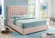 Nora Pink Velvet King Bed - Royal Furniture & Gifts (MI) - Multi Location