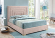 Nora Pink Velvet King Bed - Royal Furniture & Gifts (MI) - Multi Location