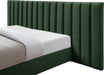 Pablo Green Velvet Queen Bed - Royal Furniture & Gifts (MI) - Multi Location