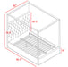 Porter Grey Velvet King Bed - Royal Furniture & Gifts (MI) - Multi Location