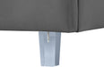 Rainbow Grey Velvet Twin Bed - Royal Furniture & Gifts (MI) - Multi Location