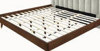 Vance Beige Linen Fabric Queen Bed (3 Boxes) - Royal Furniture & Gifts (MI) - Multi Location