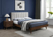 Vance Beige Linen Fabric Queen Bed (3 Boxes) - Royal Furniture & Gifts (MI) - Multi Location