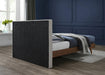 Vance Beige Linen Fabric Queen Bed (3 Boxes) - Royal Furniture & Gifts (MI) - Multi Location
