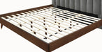 Vance Grey Linen Fabric Queen Bed (3 Boxes) - Royal Furniture & Gifts (MI) - Multi Location