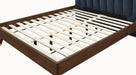 Vance Navy Linen Fabric Queen Bed (3 Boxes) - Royal Furniture & Gifts (MI) - Multi Location