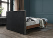 Vance Grey Linen Fabric Queen Bed (3 Boxes) - Royal Furniture & Gifts (MI) - Multi Location