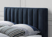 Vance Navy Linen Fabric Queen Bed (3 Boxes) - Royal Furniture & Gifts (MI) - Multi Location