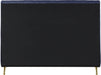 Zara Navy Velvet King Bed (3 Boxes) - Royal Furniture & Gifts (MI) - Multi Location