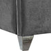 Zuma Grey Velvet Queen Bed - Royal Furniture & Gifts (MI) - Multi Location