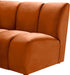 Infinity Cognac Velvet 9pc. Modular Sectional - Royal Furniture & Gifts (MI) - Multi Location