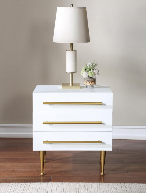 Marisol White Night Stand - Royal Furniture & Gifts (MI) - Multi Location