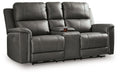 Bleckley Power Reclining Loveseat with Console - Royal Furniture & Gifts (MI) - Multi Location