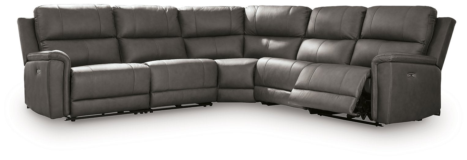 Bleckley Power Reclining Sectional - Royal Furniture & Gifts (MI) - Multi Location