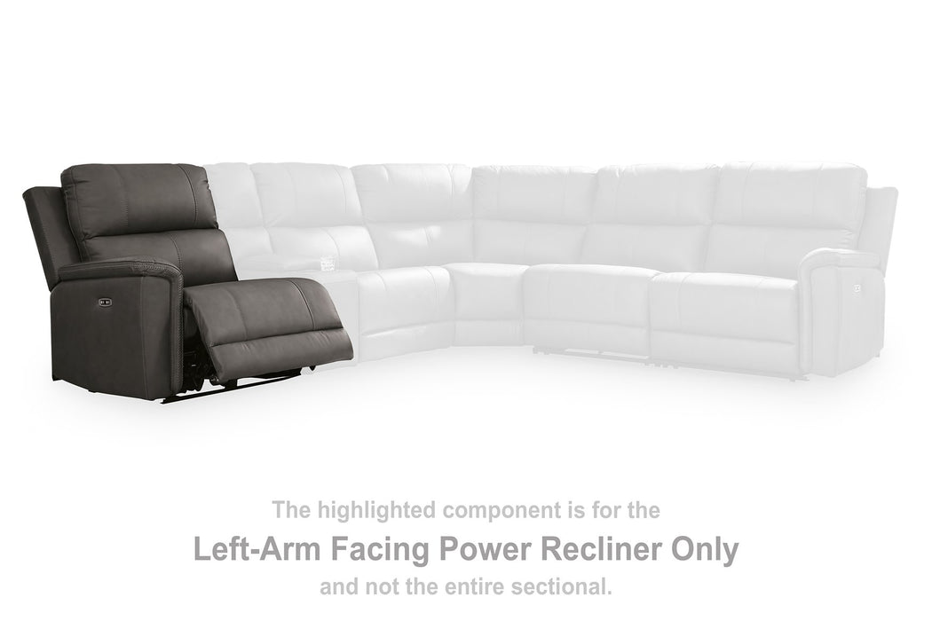 Bleckley Power Reclining Sectional - Royal Furniture & Gifts (MI) - Multi Location