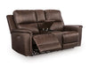 Bleckley Power Reclining Loveseat with Console - Royal Furniture & Gifts (MI) - Multi Location