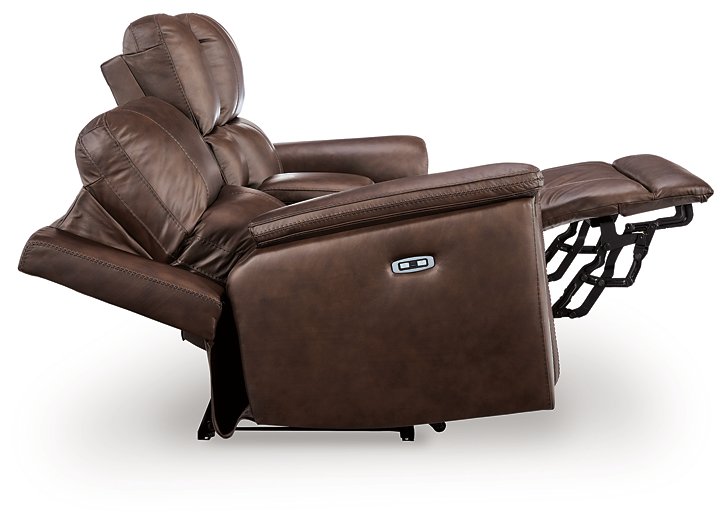 Bleckley Power Reclining Loveseat with Console - Royal Furniture & Gifts (MI) - Multi Location