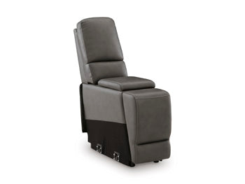 5Z - Pittson Power Reclining Sectional Loveseat with Console - Royal Furniture & Gifts (MI) - Multi Location