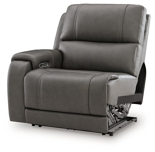 5Z - Pittson Power Reclining Sectional Loveseat - Royal Furniture & Gifts (MI) - Multi Location