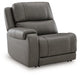 5Z - Pittson Power Reclining Sectional Loveseat - Royal Furniture & Gifts (MI) - Multi Location