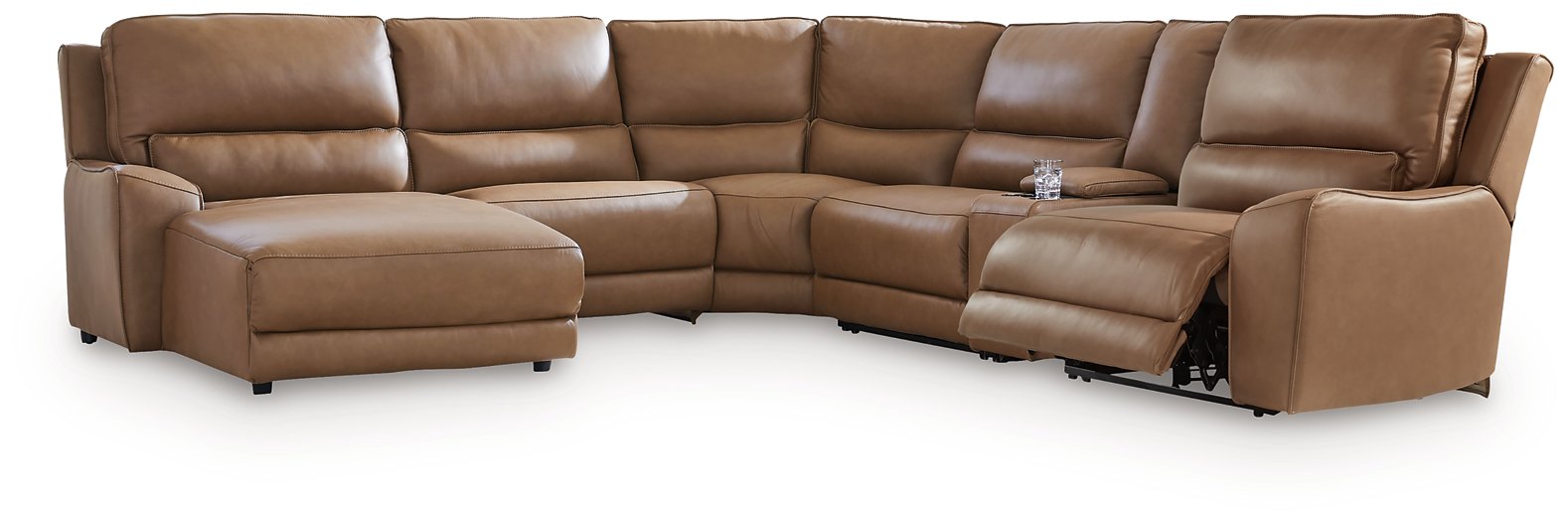 DeepWakes Power Reclining Sectional with Chaise - Royal Furniture & Gifts (MI) - Multi Location