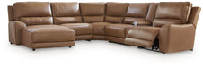 DeepWakes Power Reclining Sectional with Chaise - Royal Furniture & Gifts (MI) - Multi Location